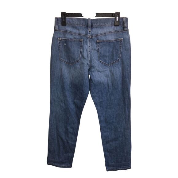 258. Ana skinny boyfriend Midrise slightly relaxed tapered leg crop size 4 - Picture 2 of 2